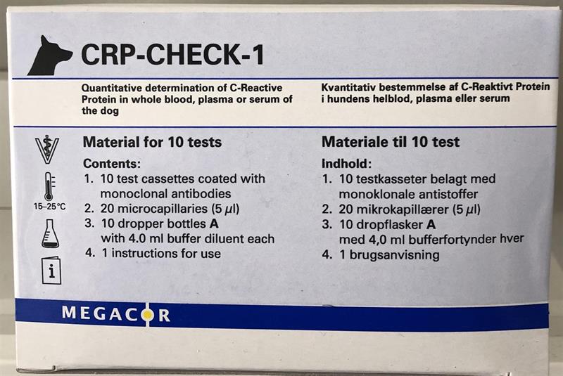 10 stk. CRP TEST For Easy Reader lifetest