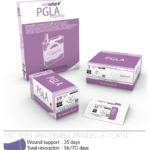 Vetsuture PGLA 3/0 - 24mm. (12 pcs.) Reverse Cutting Needle - Triangular (PGLA2CN)