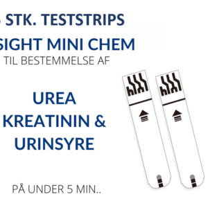 InSight Minichem Renal Test Strips (25 stk.)